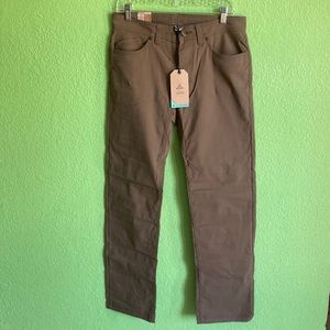 Prana Brion slim fit 31x32” color:mud